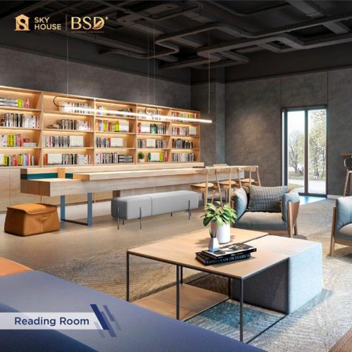 Fasilitas-Reading-Room-Apartemen-Sky-House-BSD